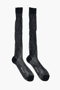 Calzini Lunghi a Coste e a Tinta Unita>Dsquared2 Fashion