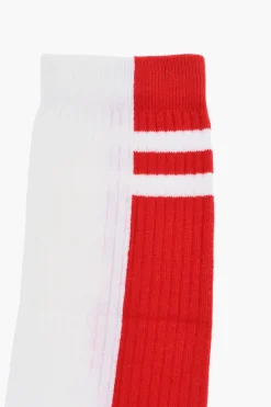 New Calzini Lunghi a Costine Bicolore Uomo Intimo