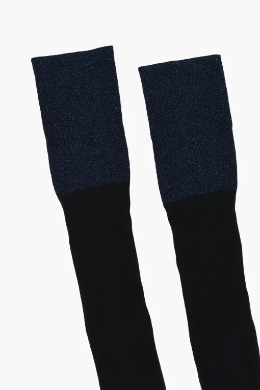 Calzini Lunghi a Costine con Dettaglio in Lurex>Dsquared2 New