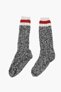 Calzini Lunghi Bicolore>Dsquared2 Clearance