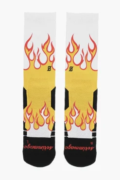 Calzini Lunghi FLAME Stampati>Scrimmage Fashion