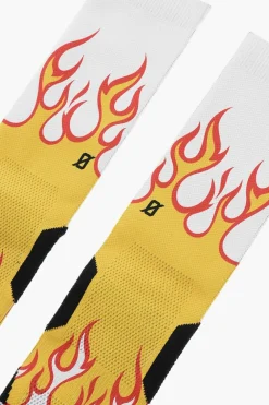 Calzini Lunghi FLAME Stampati>Scrimmage Fashion