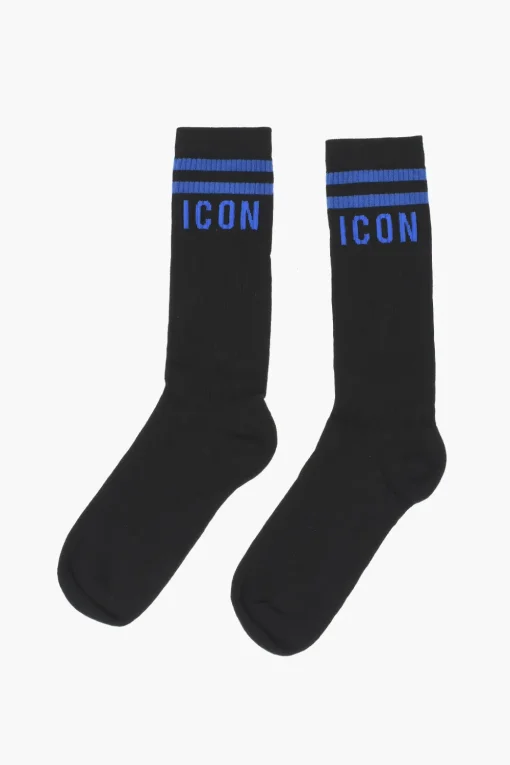 New Calzini Lunghi ICON In Cotone Stretch Uomo Intimo