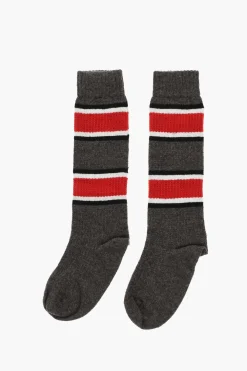 Calzini Lunghi in Misto Lana Color Block></noscript>Dsquared2 Hot
