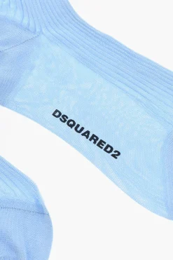 Outlet Calzini Lunghi In Seta a Tinta Unita Donna Intimo
