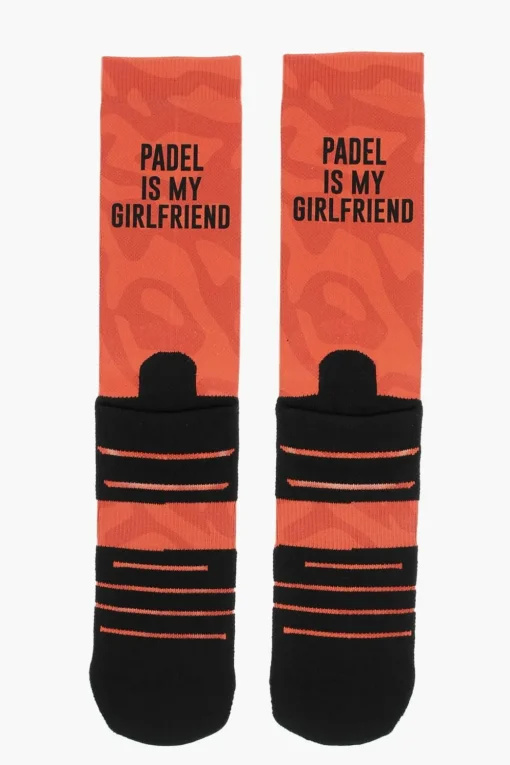 Clearance Calzini Lunghi PADEL IS MY GIRLFRIEND Stampati Donna Intimo|Intimo