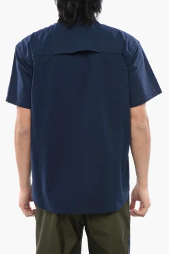 Camicia A Maniche Corte 4AWAY TREK Con Taschino>Woolrich Hot
