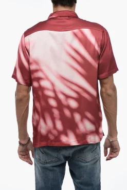 Camicia A Maniche Corte Con Stampa Tie-Dye>Blue Sky Inn Online