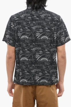 Best Camicia A Maniche Corte Con Stampa Allover Uomo Camicie