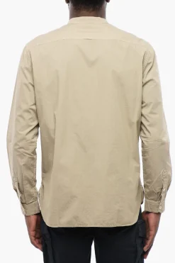 Camicia A Maniche Lunghe Con Collo Coreano>Altea Sale