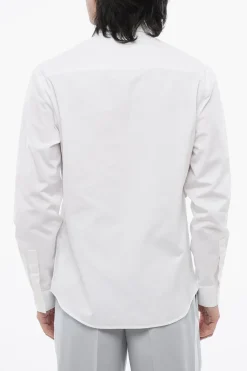 Best Camicia A Maniche Lunghe Con Dettaglio Incrociato Uomo Camicie