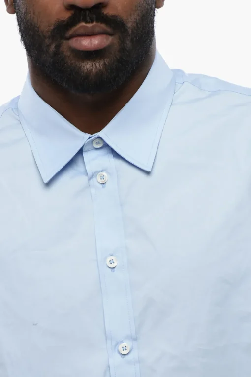 Sale Camicia A Maniche Lunghe CERESIO 9 Dropped Shoulder Fit Uomo Camicie