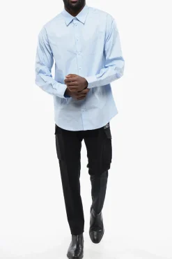 Sale Camicia A Maniche Lunghe CERESIO 9 Dropped Shoulder Fit Uomo Camicie