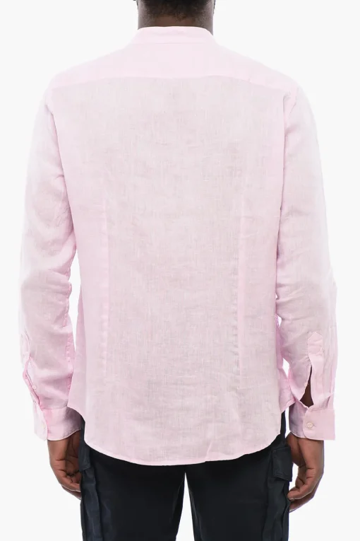 Camicia A Maniche Lunghe In Lino>Altea Fashion