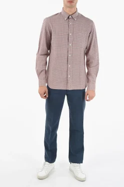 Camicia a Quadri Button-Down></noscript>Woolrich Outlet