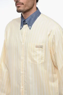 Camicia a Righe Awning Button Down></noscript>4SDesigns Discount