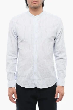 Best Camicia A Righe In Cotone Uomo Camicie