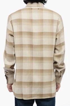 Outlet Camicia ALVISE Con Stampa A Quadri Uomo Camicie