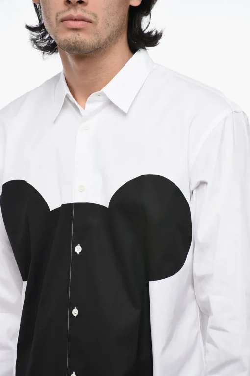 Camicia BE@RBRICK Stampata>Comme Des Garçons Discount