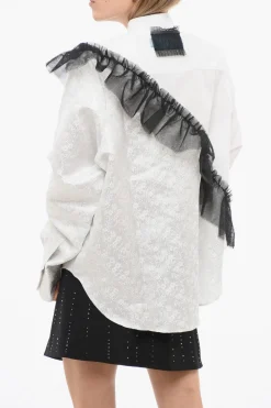 Camicia BEST OF BOTH WORLDS con Tulle a Contrasto>Viktor & Rolf Clearance