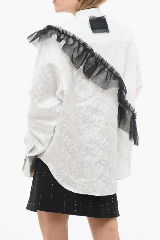 Camicia BEST OF BOTH WORLDS con Tulle a Contrasto>Viktor & Rolf Clearance
