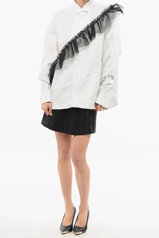 Camicia BEST OF BOTH WORLDS con Tulle a Contrasto>Viktor & Rolf Clearance