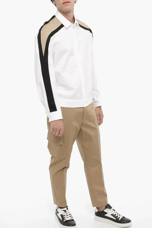 Camicia BOMBER MODERNIST in Cotone Piquet>Neil Barrett New