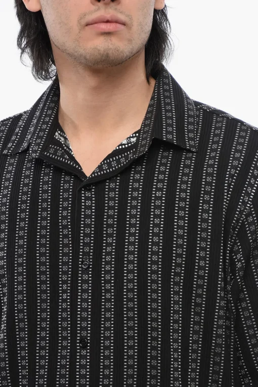 Sale Camicia Bowling con ARROW Ricamato Uomo Camicie