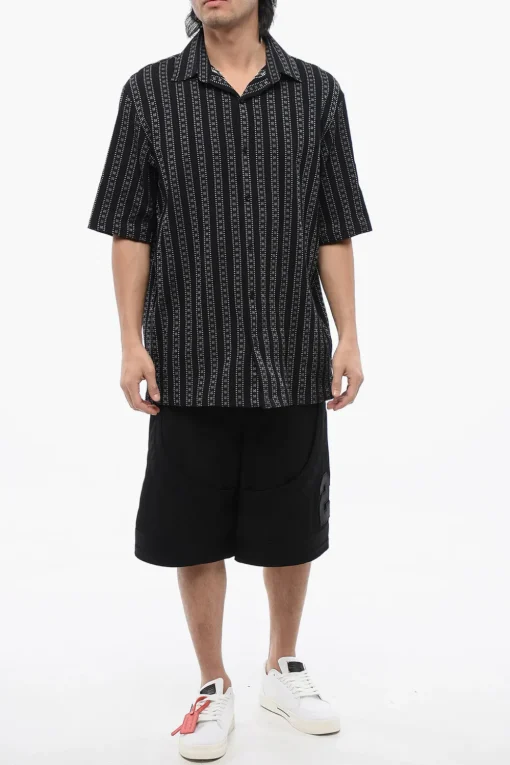 Sale Camicia Bowling con ARROW Ricamato Uomo Camicie