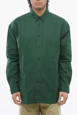 Fashion Camicia Collo Button-down con EDK Uomo Camicie