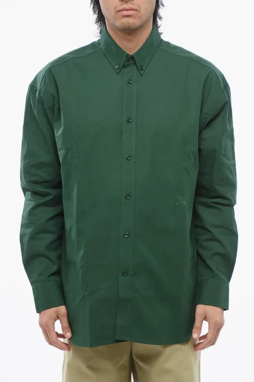 Fashion Camicia Collo Button-down con EDK Uomo Camicie