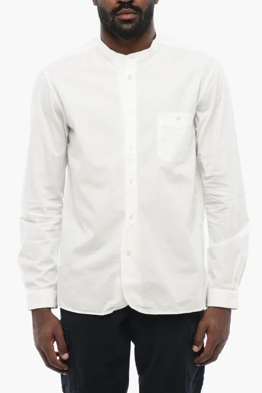 Camicia Con Collo Coreano>Altea Sale
