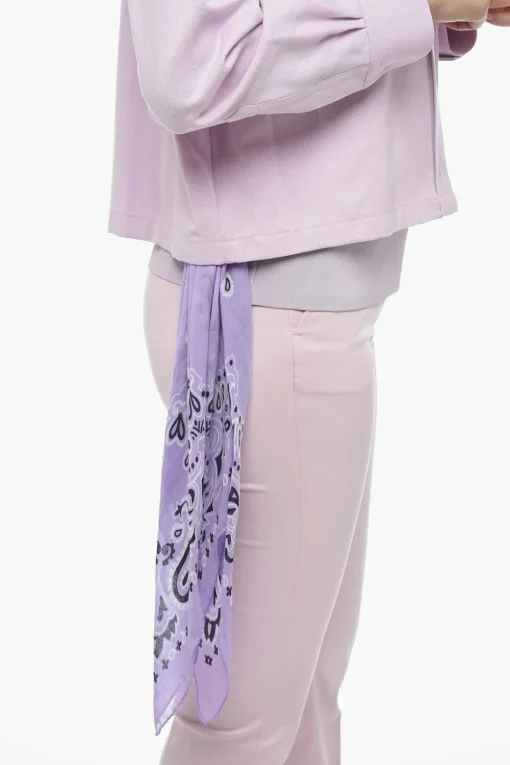 Camicia Cropped Fit MARINA in Misto Lino>Destin Online