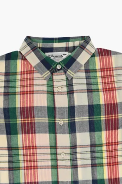 Outlet Camicia DAHO a Quadri Multicolor Bambino Abbigliamento
