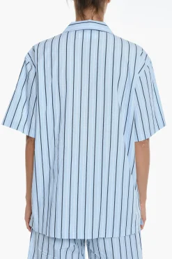 Best Camicia EMERSON Oversize a Righe Awning Donna Camicie