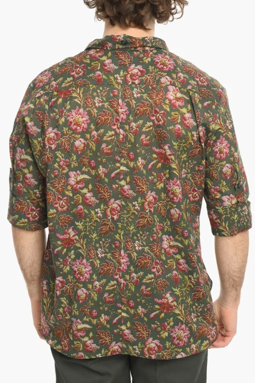Camicia FUNDA Fantasia Floreale a Manica Corta>By Walid Hot