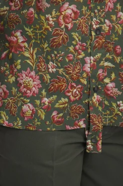 Camicia FUNDA Fantasia Floreale a Manica Corta></noscript>By Walid Hot