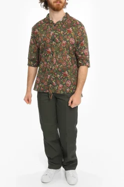 Camicia FUNDA Fantasia Floreale a Manica Corta></noscript>By Walid Hot