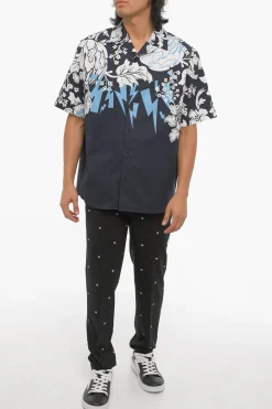 Online Camicia HAWAIIAN BOLTS Loose Fit a Maniche Corte Uomo Camicie