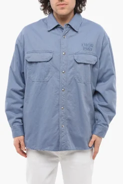 Camicia Imbottita con Dettagli in Spugna>Dior Best