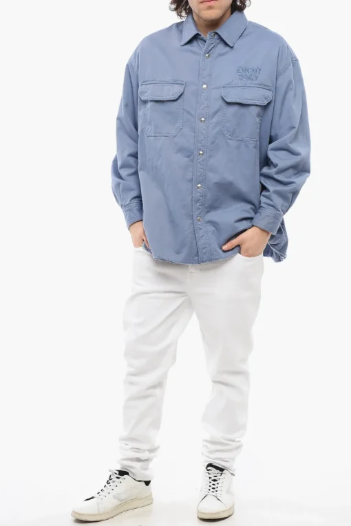 Camicia Imbottita con Dettagli in Spugna>Dior Best