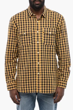 Sale Camicia In Cotone ALASKAN A Quadri Uomo Camicie
