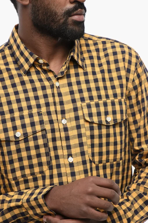 Sale Camicia In Cotone ALASKAN A Quadri Uomo Camicie