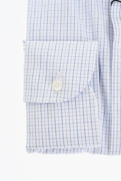 Camicia in Cotone Leggero a Quadretti></noscript>Corneliani Fashion