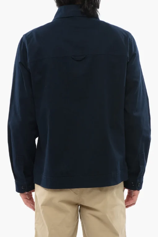 New Camicia In Cotone STAG Con Tasche Frontali Uomo Camicie