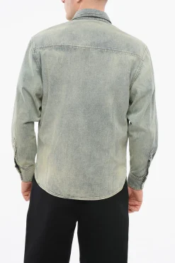 Camicia in Denim WESTERN in Denim Lavaggio Vintage>Kenzo Hot