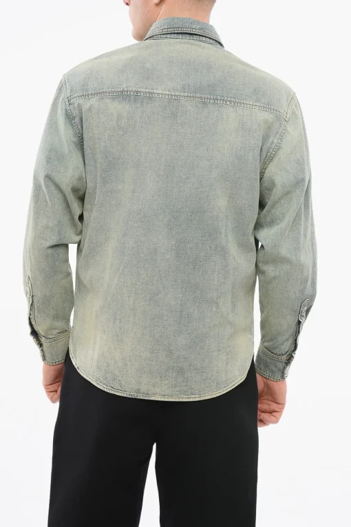 Camicia in Denim WESTERN in Denim Lavaggio Vintage>Kenzo Hot
