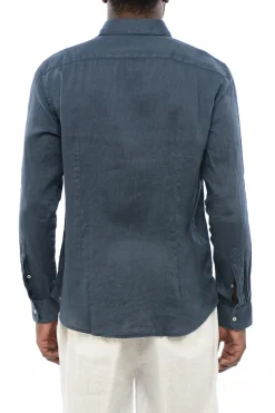 Camicia In Lino Con Ricamo>Altea Fashion