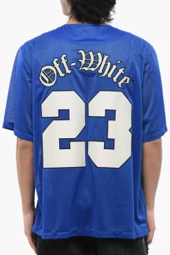 Sale Camicia in Mesh BASEBALL con Ricamo Frontale Uomo Camicie
