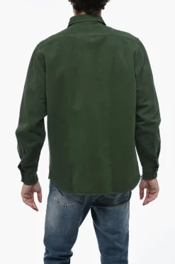 Camicia In Misto Lino A Maniche Lunghe>Fay Discount